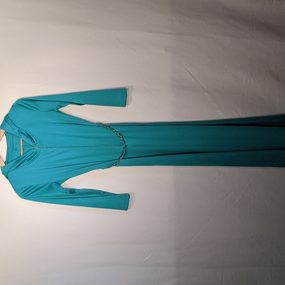 Vintage 1970's green hooded jumper pantsuit - Picture 2 of 5